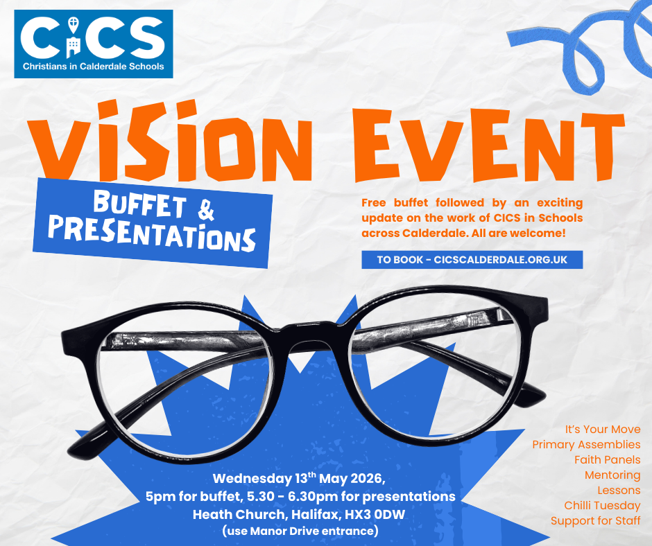 CICS Vision Event 2026 flyer
