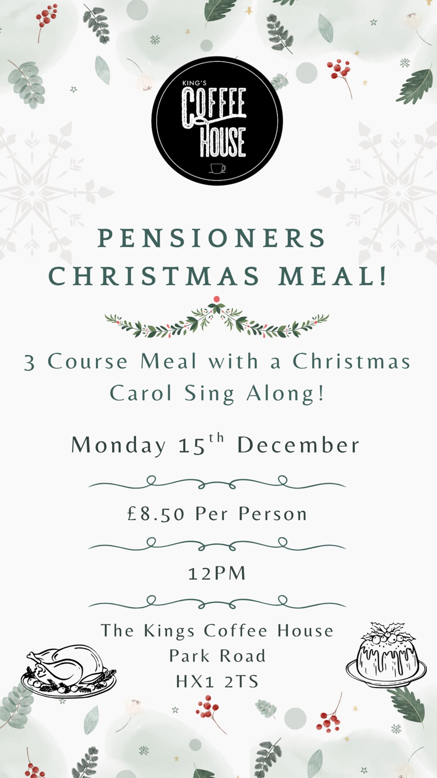 Christmas Pensioners Meal