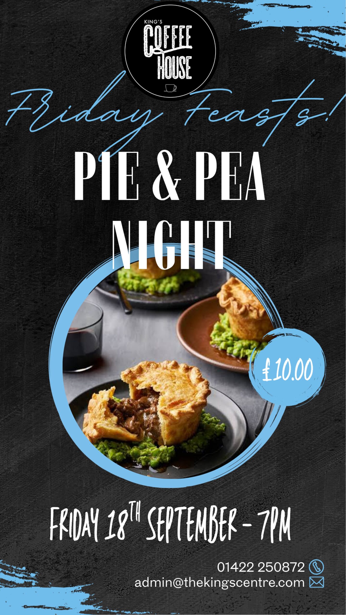 Friday Feasts - Pie & Pea Night - September 2026