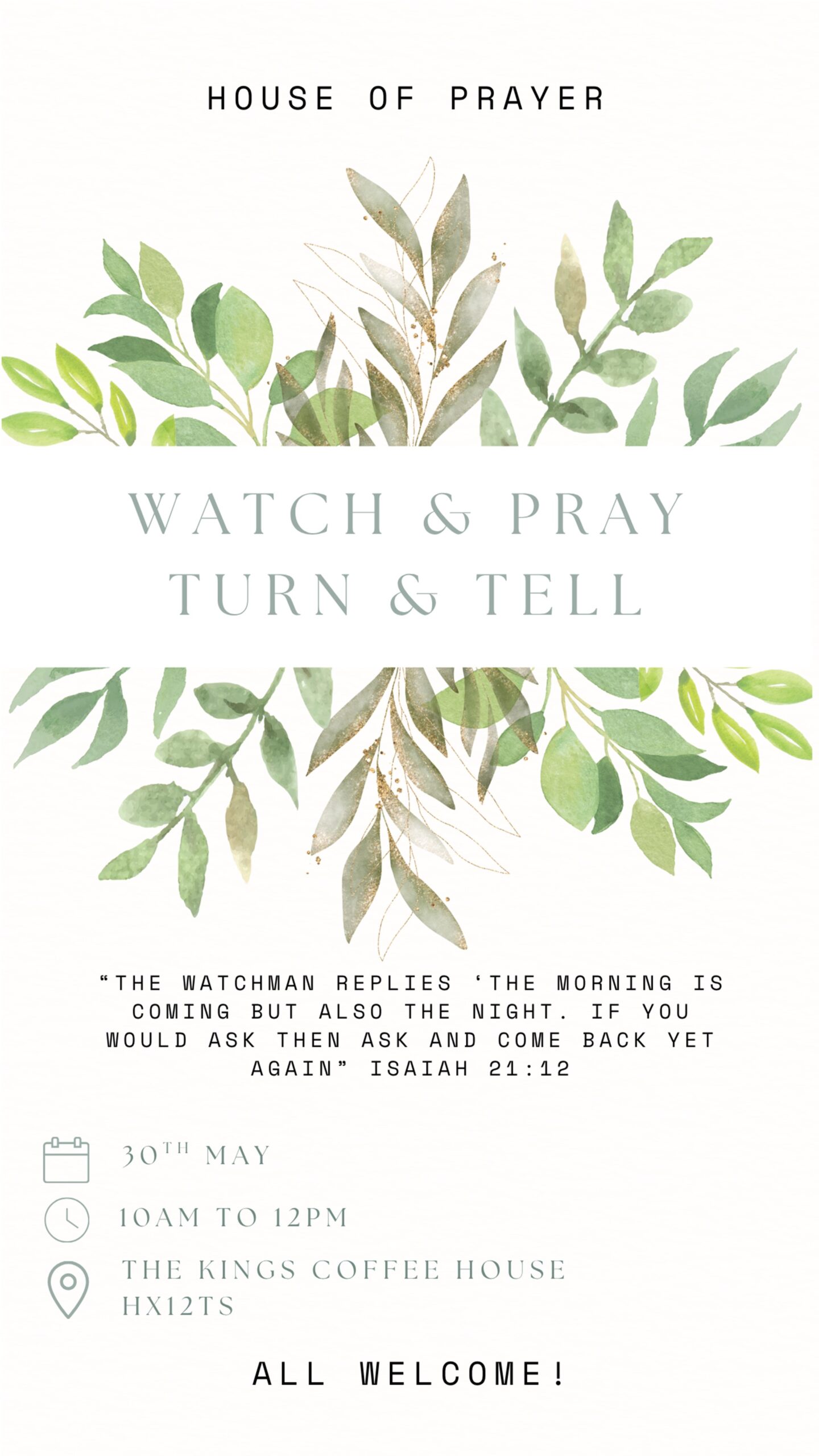 House of Prayer - 30 05 2026
