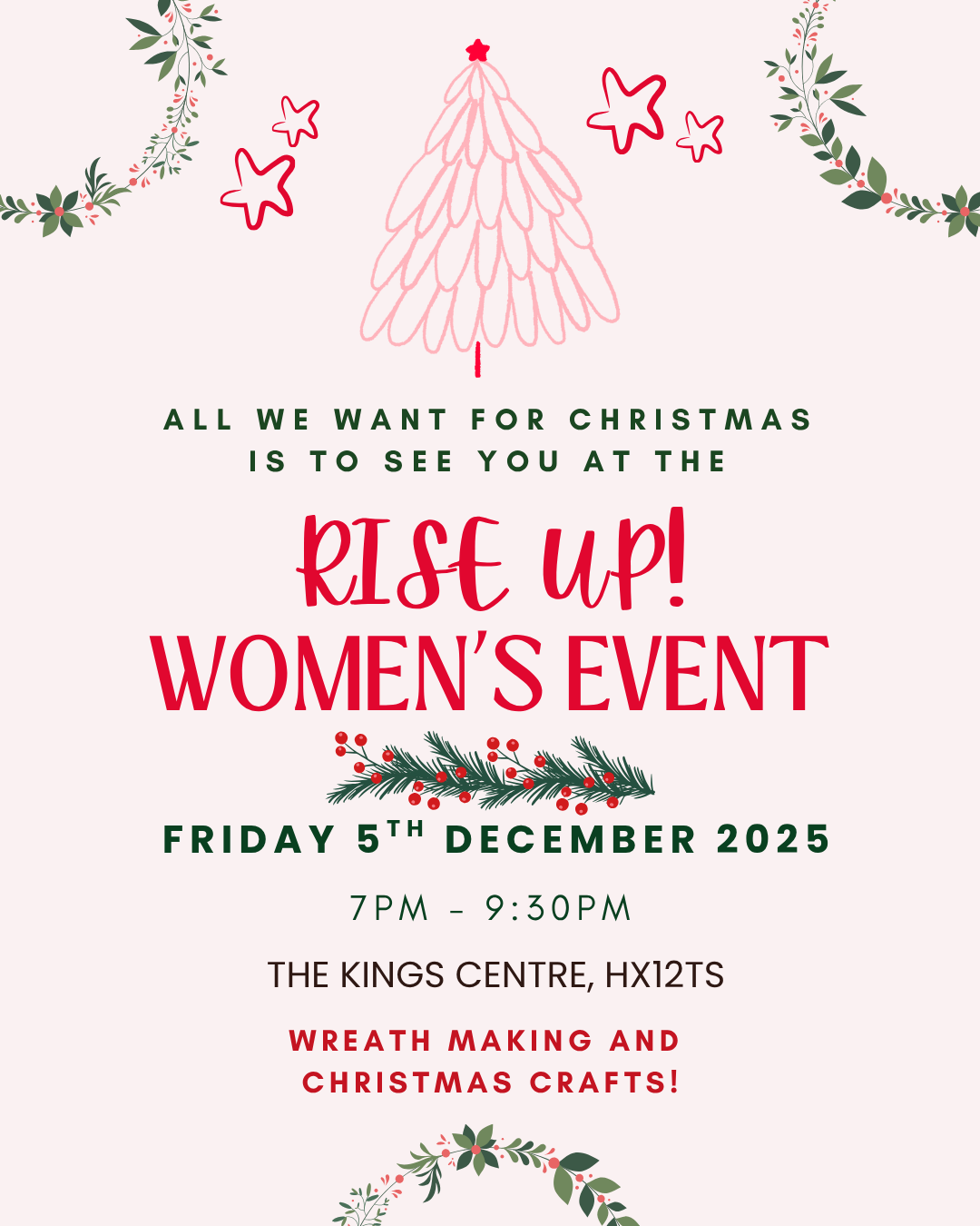 Rise Up! Womens Event - Christmas