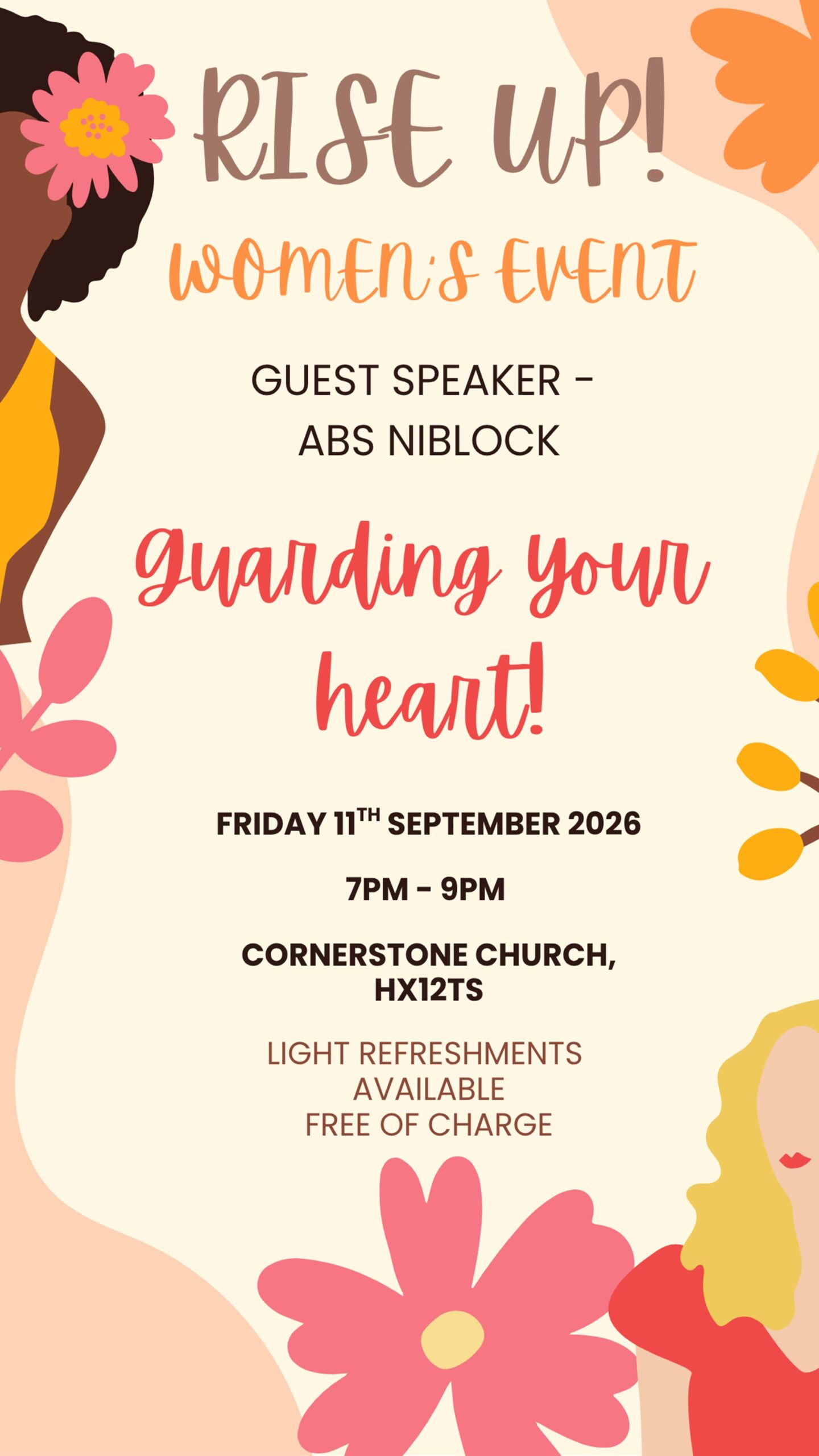 Rise Up Women's Event - September 2026